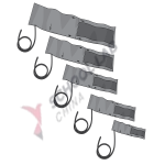 Cuffs, blood pressure, set 5 sizes